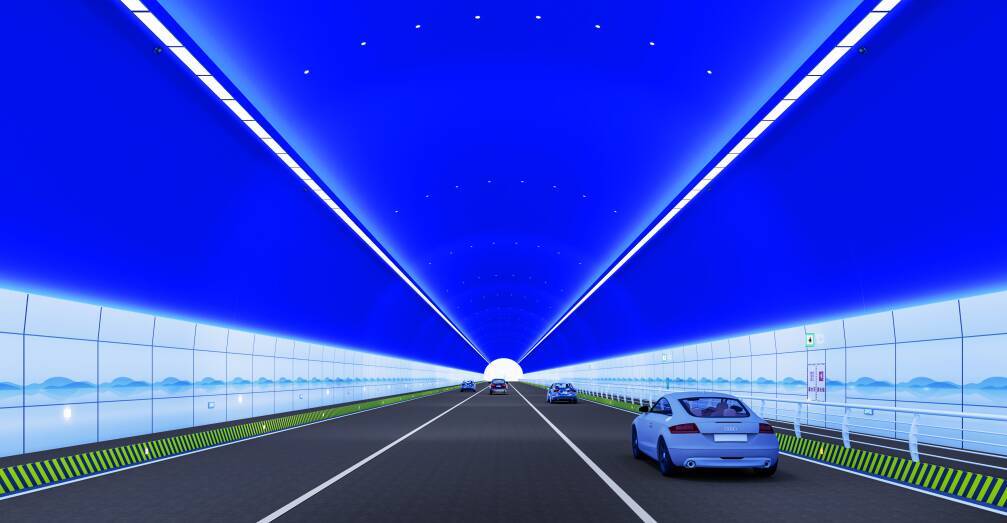 濟南開元隧道“顏值”改造大提升 昨晚10點起通行有變！(圖2)