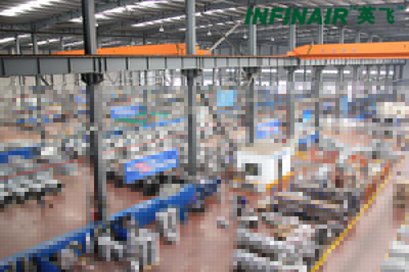 后彎鋼葉輪雙進風離心風機-YFBCDL(圖1)