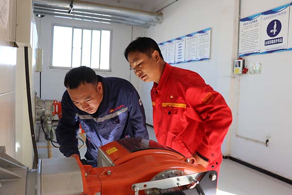 陜西定邊縣24萬人用上天然氣 清潔“燃起”溫暖過冬(圖4)