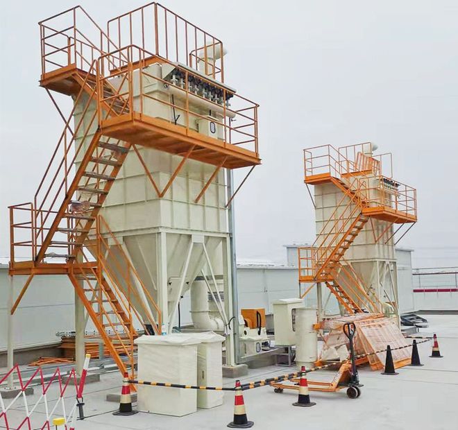 鑫藍環(huán)保的生物質(zhì)鍋爐除塵器設計(圖1)